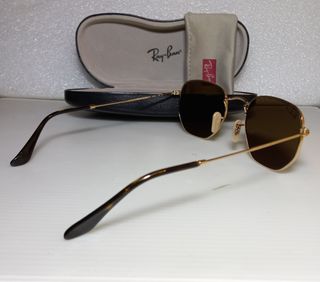 Ray-Ban RB 3548 gafas polarizadas doradas