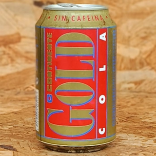 Lata Antiga Continente Cola Gold Sin Cafeina #248