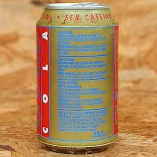 Lata Antiga Continente Cola Gold Sin Cafeina #248
