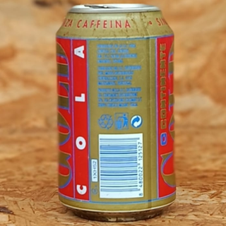 Lata Antiga Continente Cola Gold Sin Cafeina #248