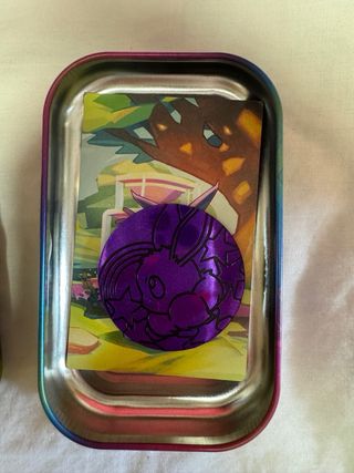 Mini lata Pokémon Espeon vacía