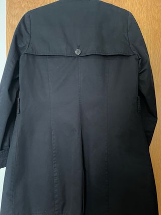 Gabardina Zara negra - Talla S