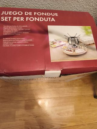 Juego de Fondue 29 piezas