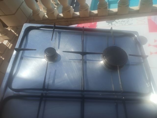 Encimera gas 4 fuegos más horno eléctrico