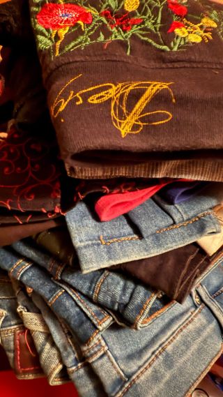 10Pantalones y faldas: ¡Como nuevos! y poco uso. 