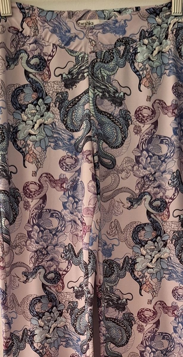 Pantalones campana dragón