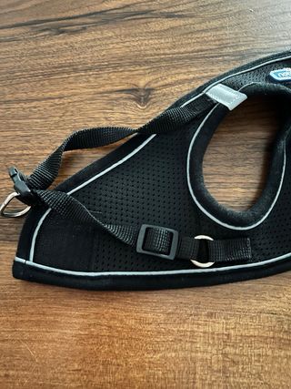 Arnés perro negro