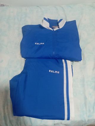 Chándal Kelme azul