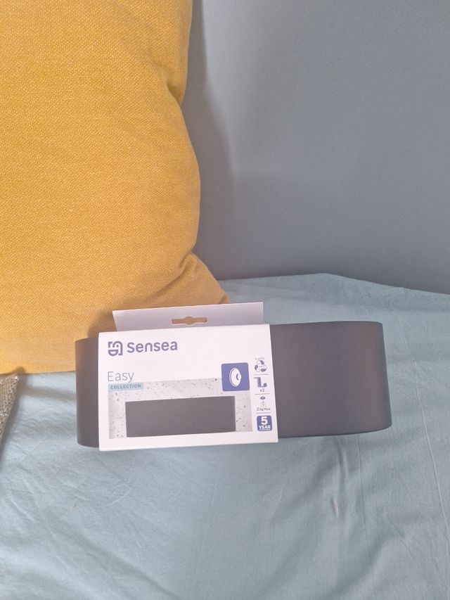 Cesta ducha Sensea negra