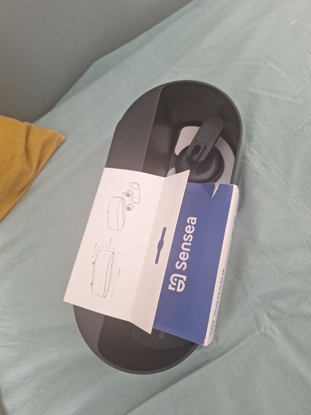 Cesta ducha Sensea negra