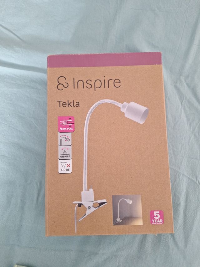 Lampara escritorio pinza Tekla Inspire