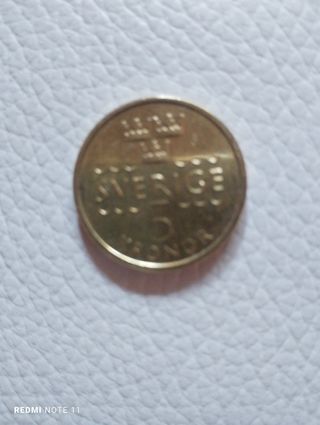 Moneda sueca 5 Coronas