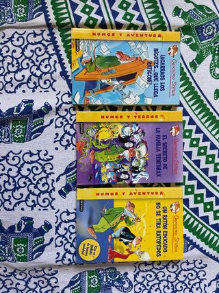 37 libros de la colección Gerónimo Stilton