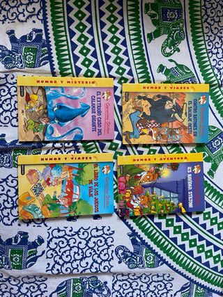 37 libros de la colección Gerónimo Stilton