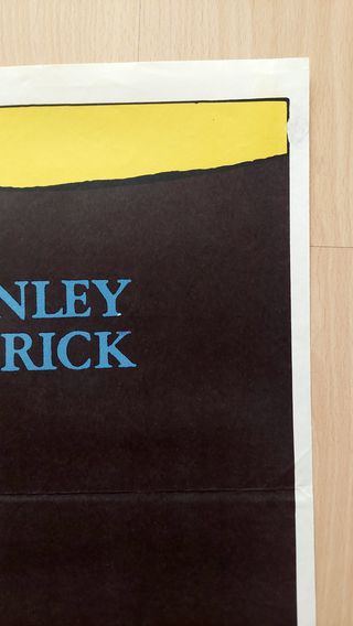 Cartel original "Atraco Perfecto" Kubrick