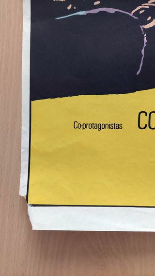 Cartel original "Atraco Perfecto" Kubrick