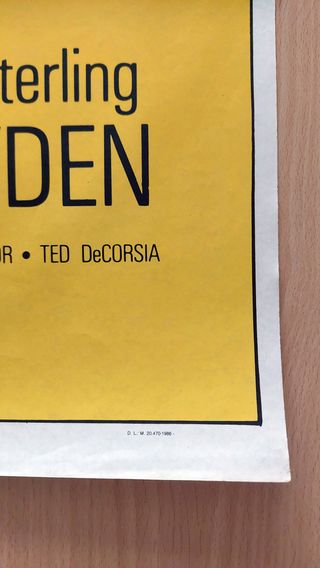 Cartel original "Atraco Perfecto" Kubrick