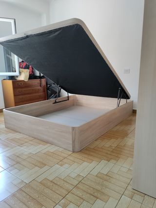 Canapé abatible con almacenaje