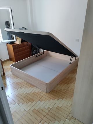 Canapé abatible con almacenaje