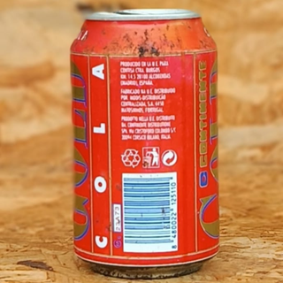 Lata Antiga Continente Cola Gold - Espanha #254