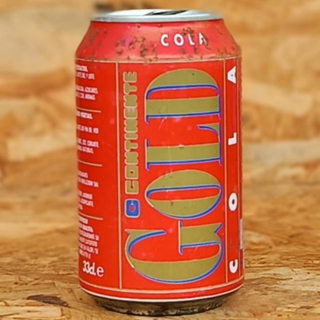 Lata Antiga Continente Cola Gold - Espanha #254