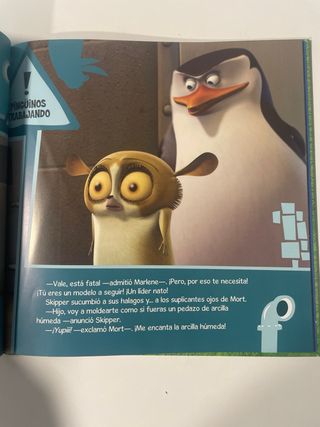 Los Pingüinos de Madagascar. Con los pies en la...