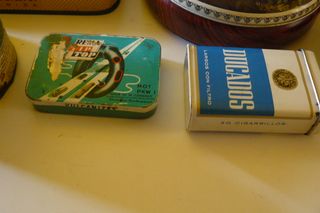 Lote Cajas Chapa Vintage