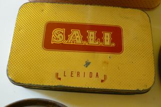 Lote Cajas Chapa Vintage