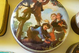 Lote Cajas Chapa Vintage