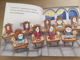 ¡Una historia en 5 minutos! Escuela de vampiros