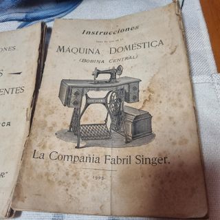 Lote Accesorios Máquina Coser Singer Antigua