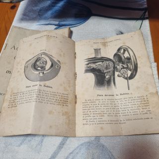 Lote Accesorios Máquina Coser Singer Antigua