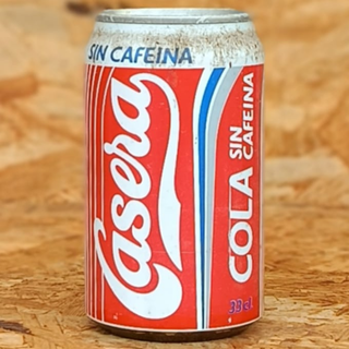 Lata La Casera Cola Sin Cafeina - Espanha #250