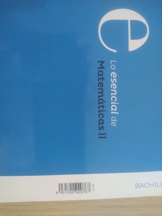 Matemáticas, 2 Bachillerato