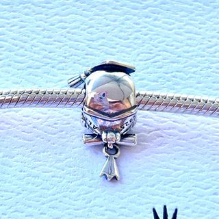 Charm Búho Graduación Plata