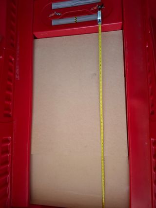 Cama Coche Infantil Ferrari Corvette rojo con luz