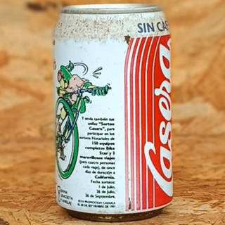Lata La Casera Cola Sin Cafeina "Bike Star" #251