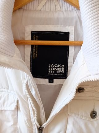 Chaqueta blanca Jack & Jones invierno