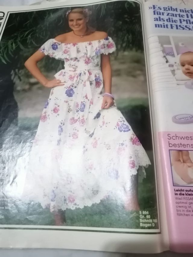 Revistas y patrones d moda vintage Burda Neue mode