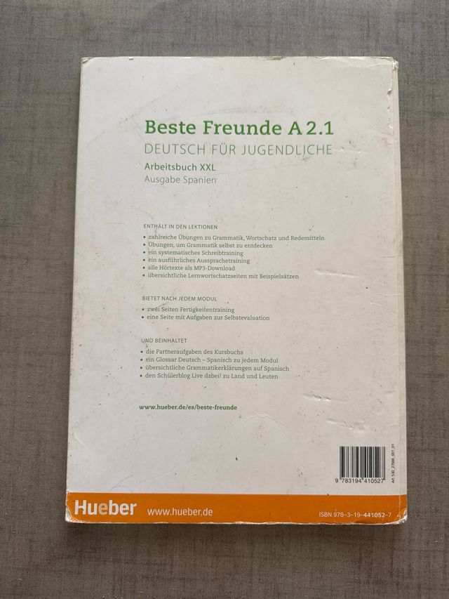 BESTE FREUNDE A2.1 AB-XXL Ausg. Span.