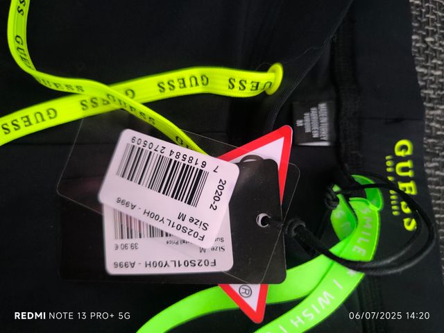 Bañador Guess negro hombre