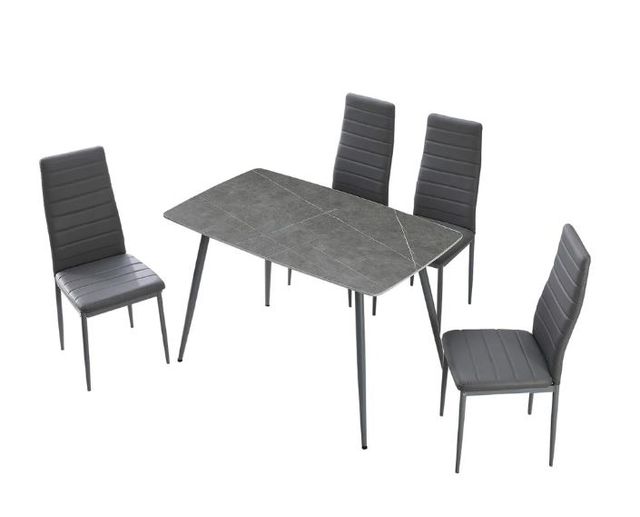 Mesa Comedor 120cm + 4 Sillas