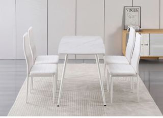 Mesa Comedor 120cm + 4 Sillas