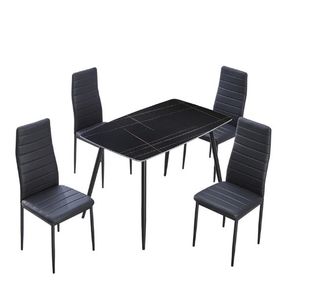 Mesa Comedor 120cm + 4 Sillas