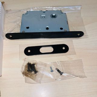 Kit puerta corredera Double-F Negro