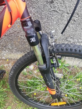 Bicicleta Rockrider 500 Naranja