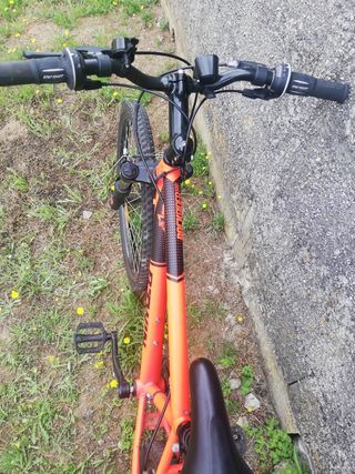 Bicicleta Rockrider 500 Naranja