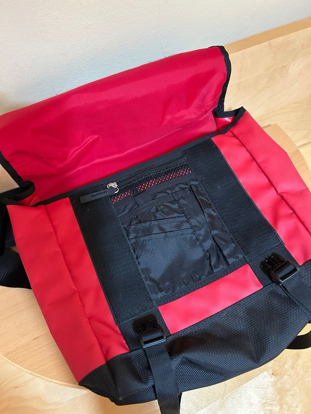 Bandolera The North Face roja