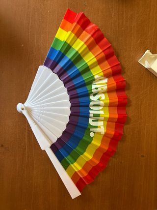 Abanico arcoiris - Orgullo