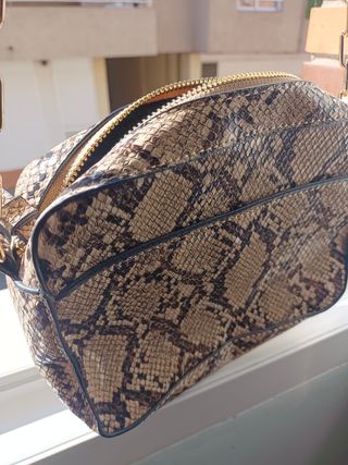 Bolso bandolera serpiente